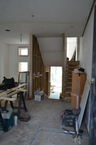 Renovating inside